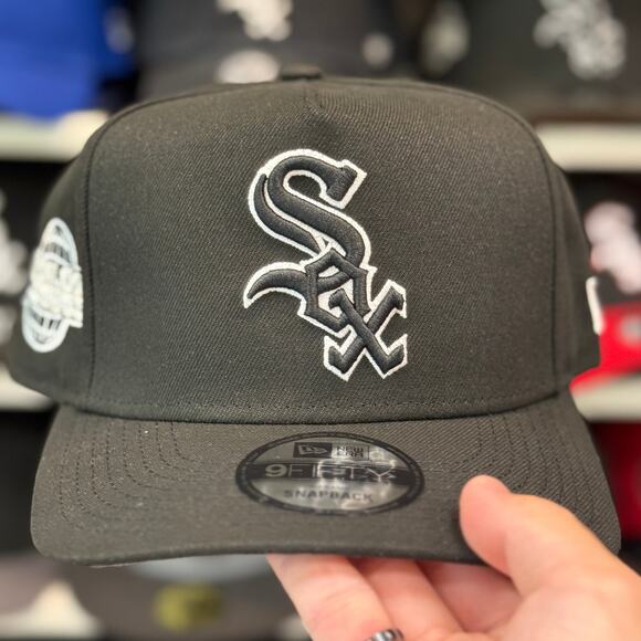 New Era Chicago White Sox '05 World Series' A-Frame 9FIFTY Snapback Black - Picture 3 of 4